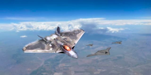 USAF commercial drone components integrated into Collaborative Combat Aircraft concepts