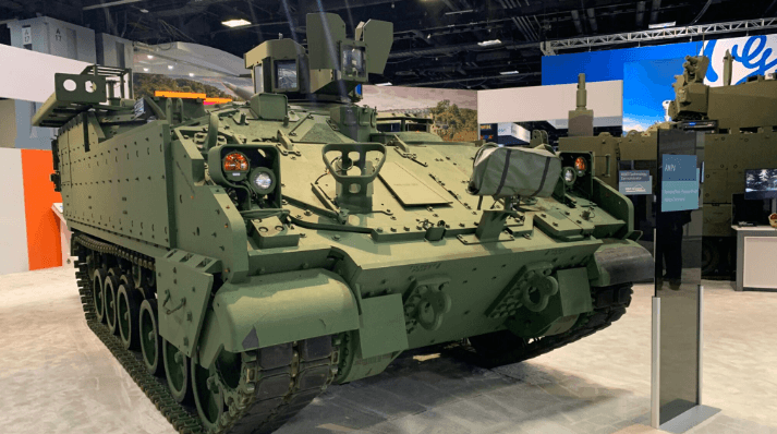 BAE Systems at AUSA 2023 Unveiling the AMPV-C UAS
