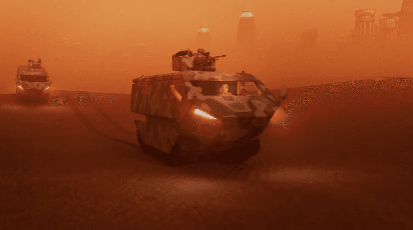 Next-generation armoured vehicles and situational awareness
