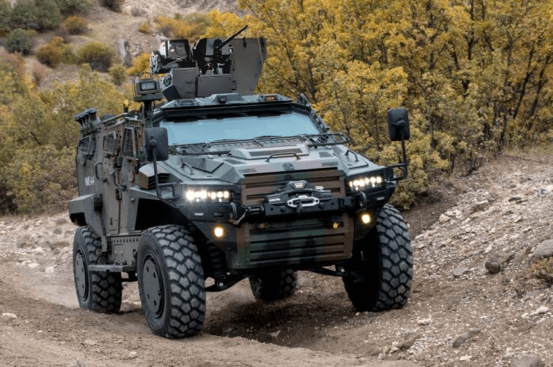 Nurol Makina Unveils Its 4×4 Armored Vehicles at DSA 2024
