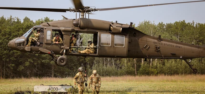Black Hawk Drone Launch Capability