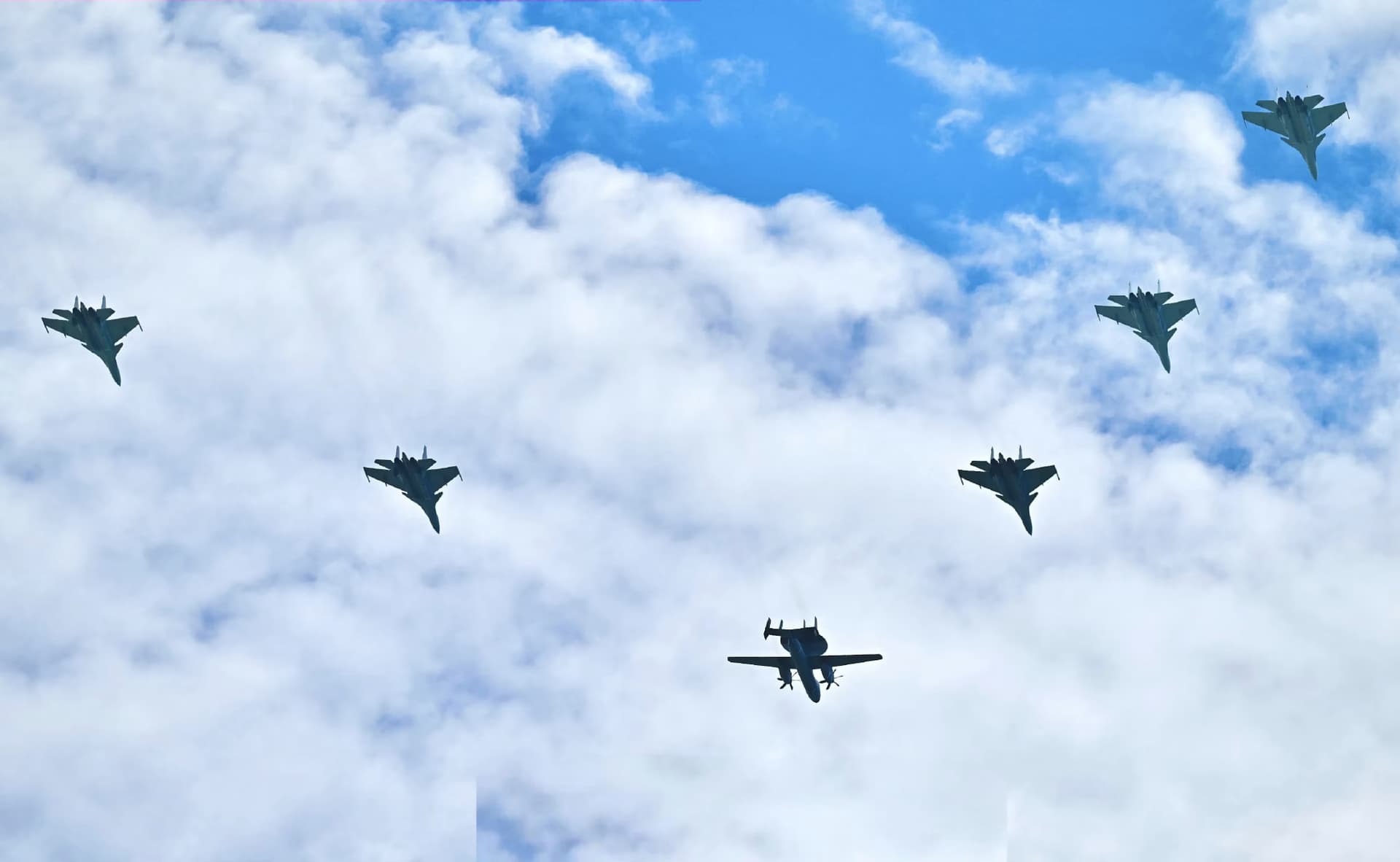 China Military Parade Aviation Peak