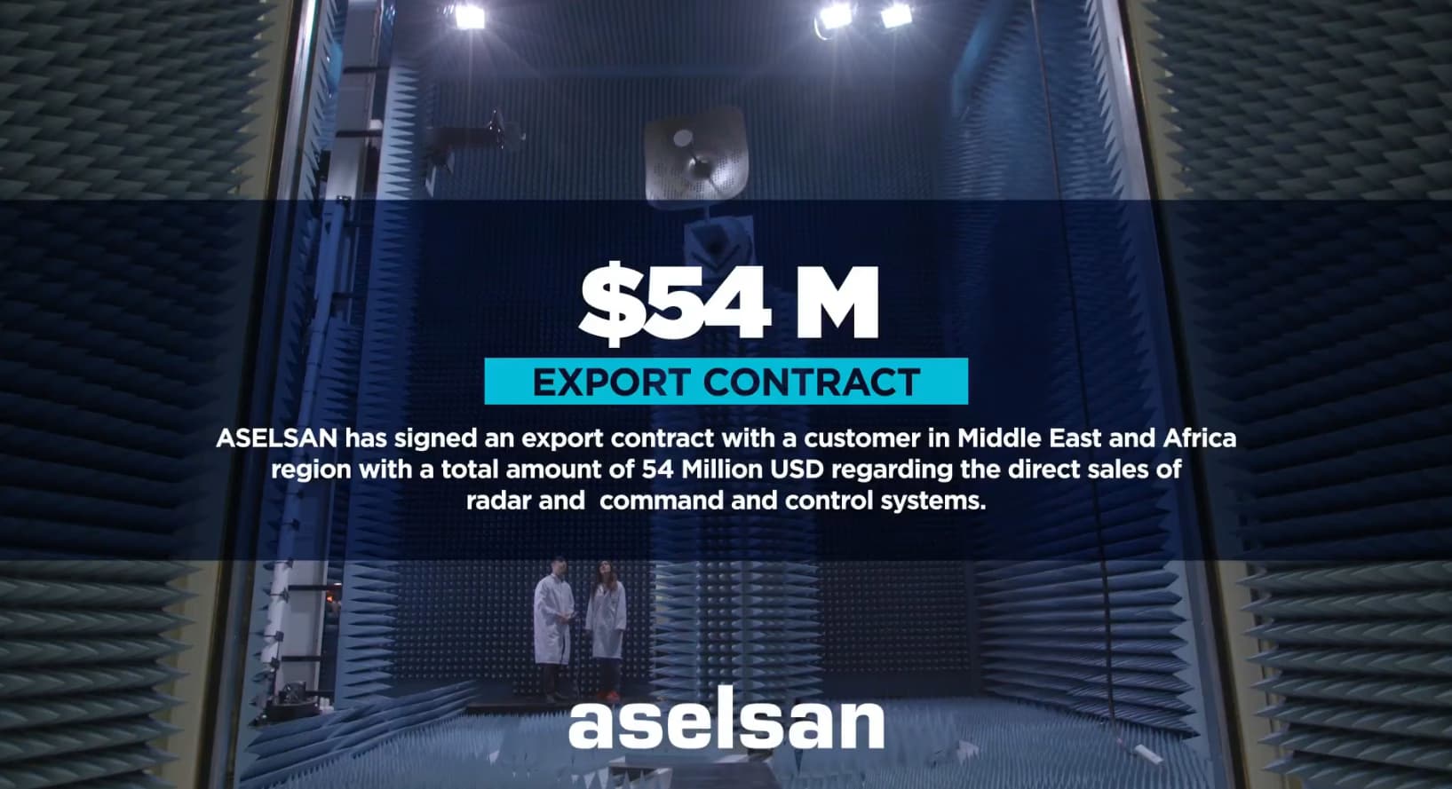 ASELSAN Signs $54M Radar & C2 Export Deal