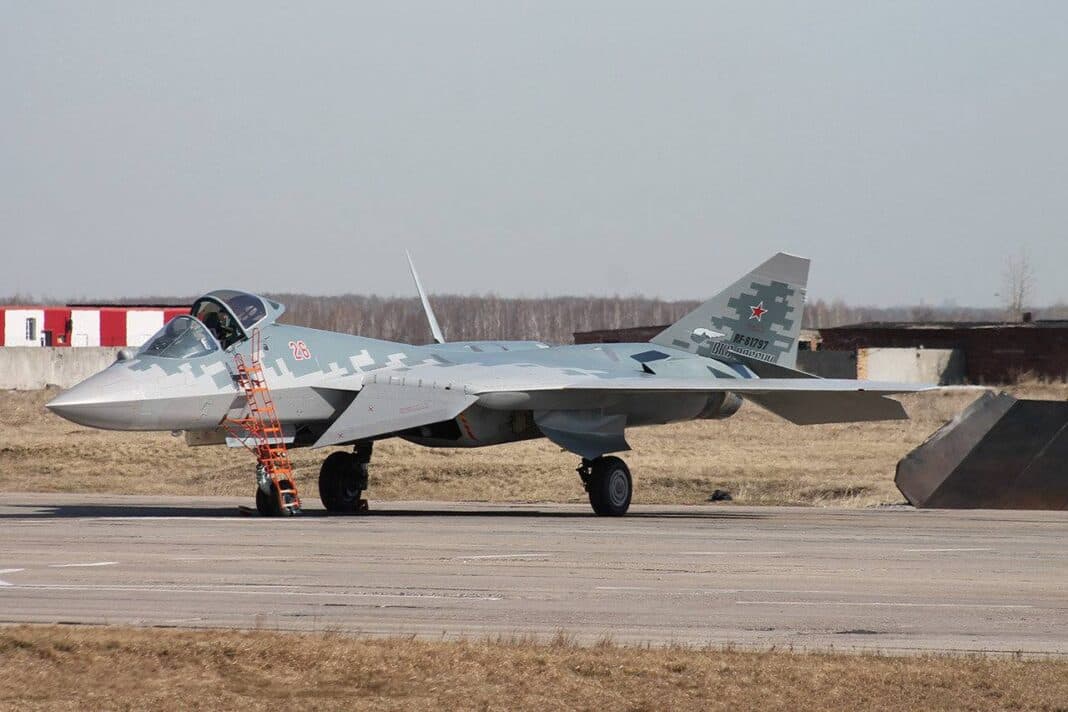Russia Arms Su-57 Fighter with Hypersonic Weapon