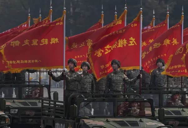 China new generation weapons parade