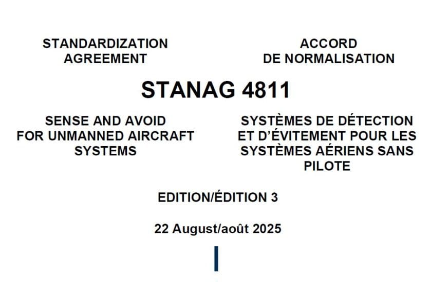 NATO AEP‑107 updates Sense & Avoid for UAS