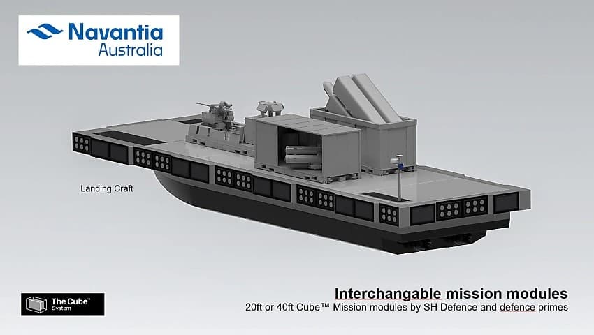 Navantia Uncrewed Landing Craft Concept