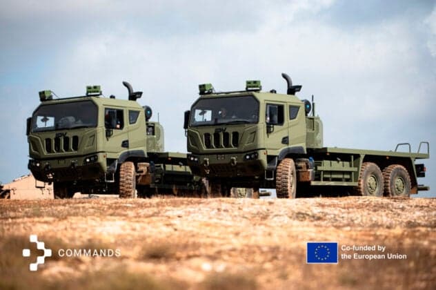 Autonomous Military Logistics Convoy Debuts