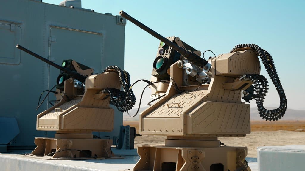MKE TOLGA short-range air defence system firing sequence during live-fire test