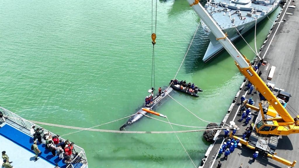 KSOT Autonomous Submarine Torpedo Test