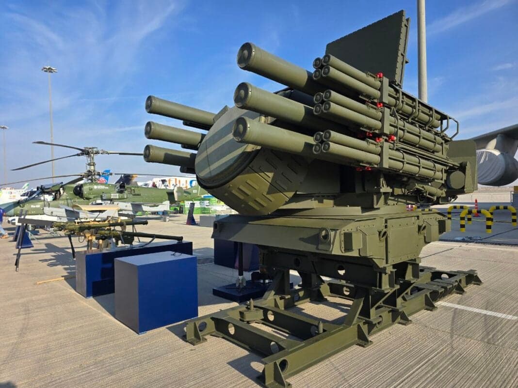 Pantsir-SMD-E counter-drone SHORAD