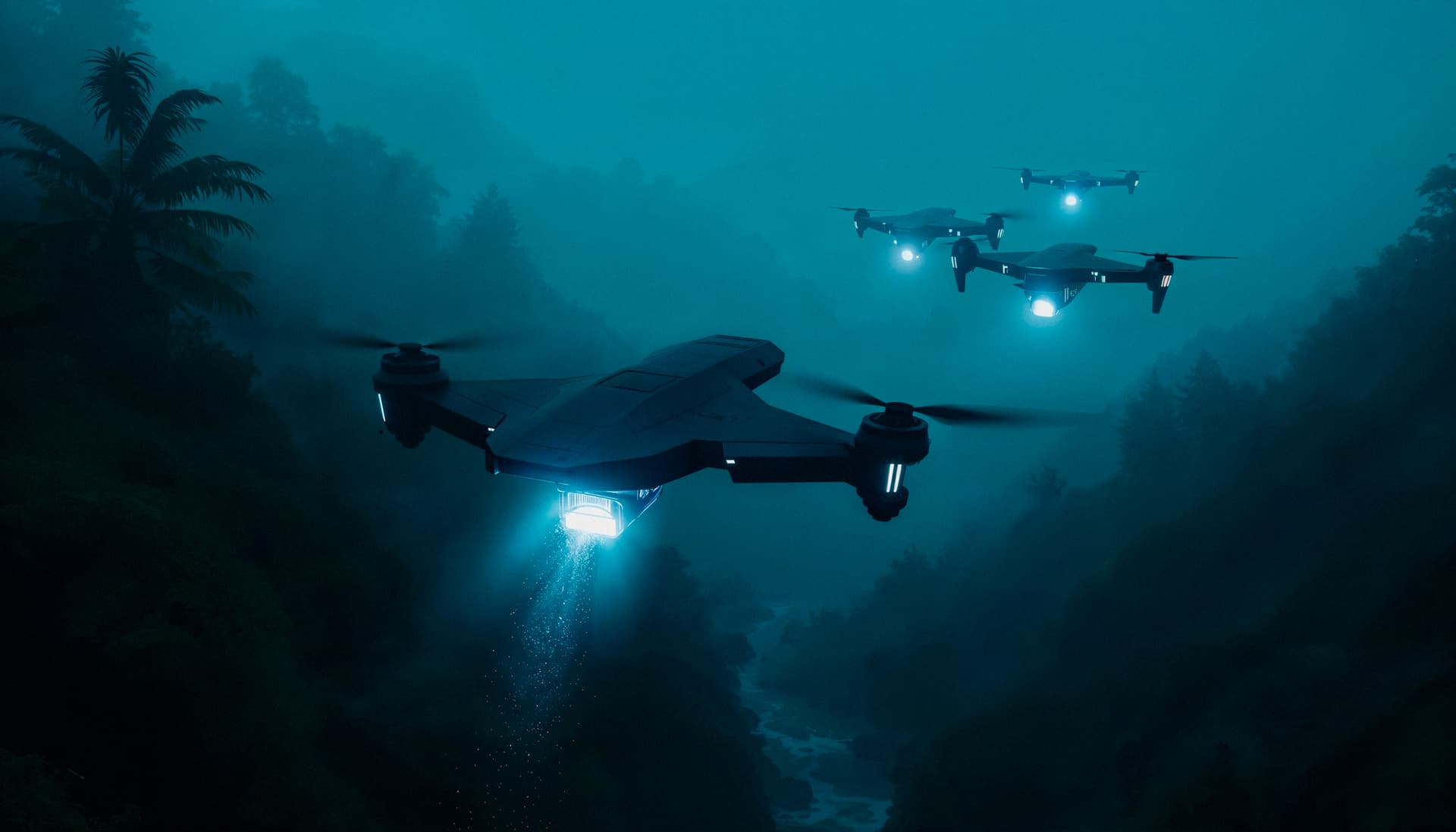 Autonomous Underwater Systems and Swarming Drones