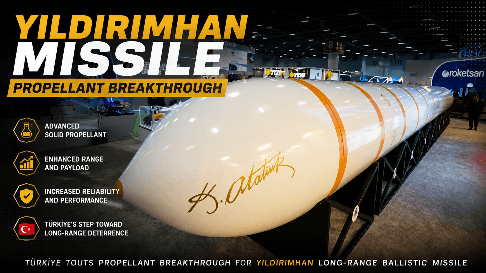 Yıldırımhan Missile Propellant Breakthrough