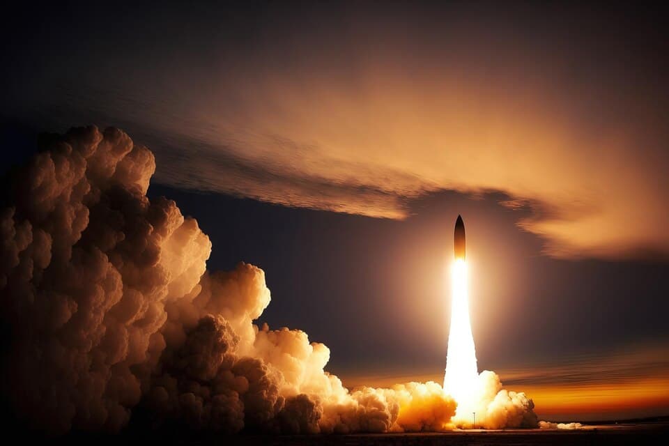 A Space Rocket Hotter Than the Sun