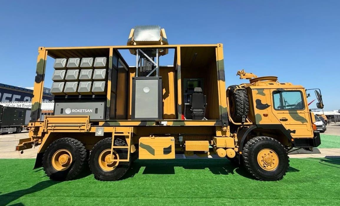 Roketsan Unveils Covert Drone Launcher System