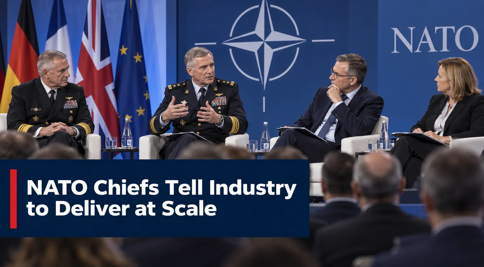 NATO Chiefs Tell Industry to Deliver at Scale