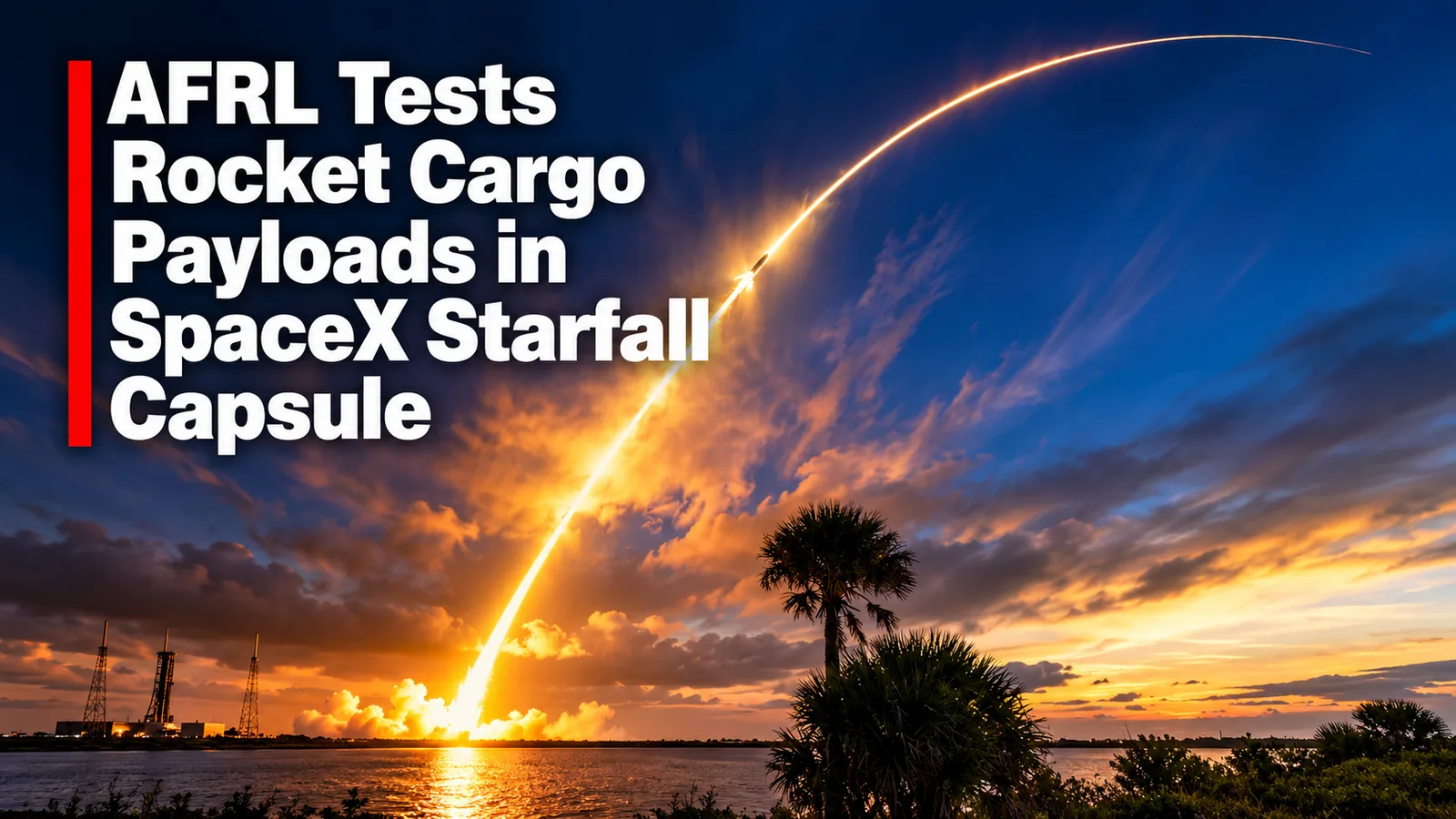 AFRL Tests Rocket Cargo Payloads in SpaceX Starfall Capsule
