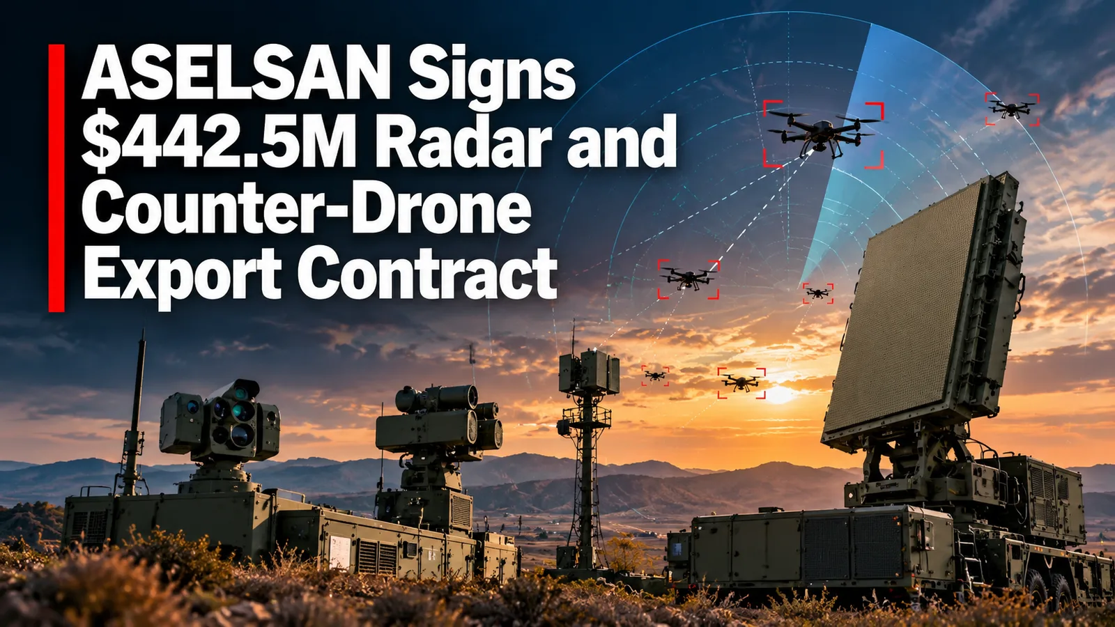 ASELSAN Counter-Drone Export Contract Worth $442.5M