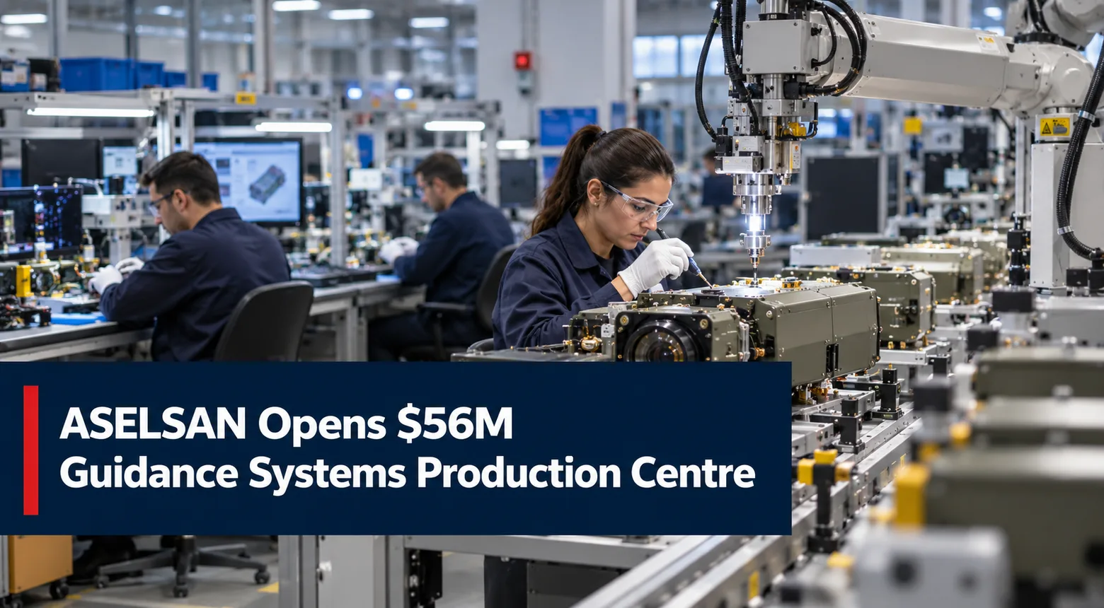 ASELSAN Opens $56M Guidance Systems Production Centre