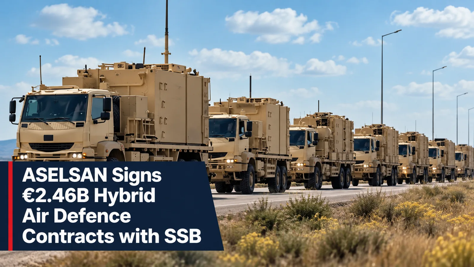 ASELSAN Signs €2.46B Hybrid Air Defence Contracts with SSB
