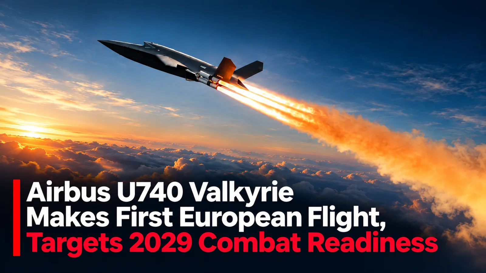 Airbus U740 Valkyrie Makes First European Flight, Targets 2029 Combat Readiness