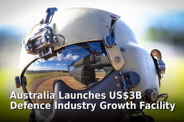 Australia Launches US$3B Defence Industry Growth Facility