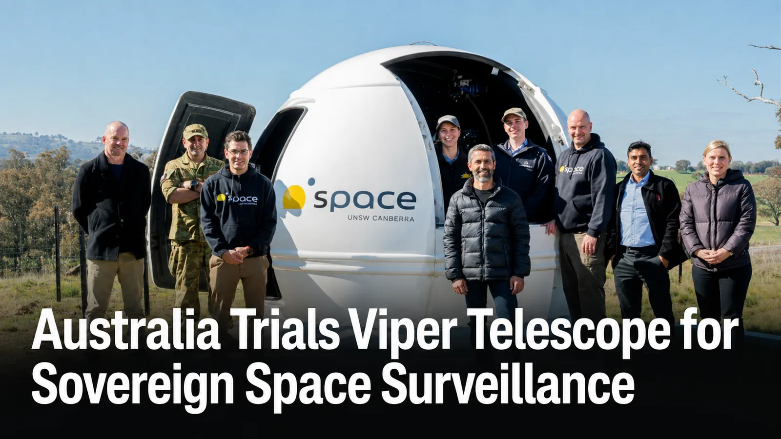 Australia Trials Viper Telescope for Sovereign Space Surveillance