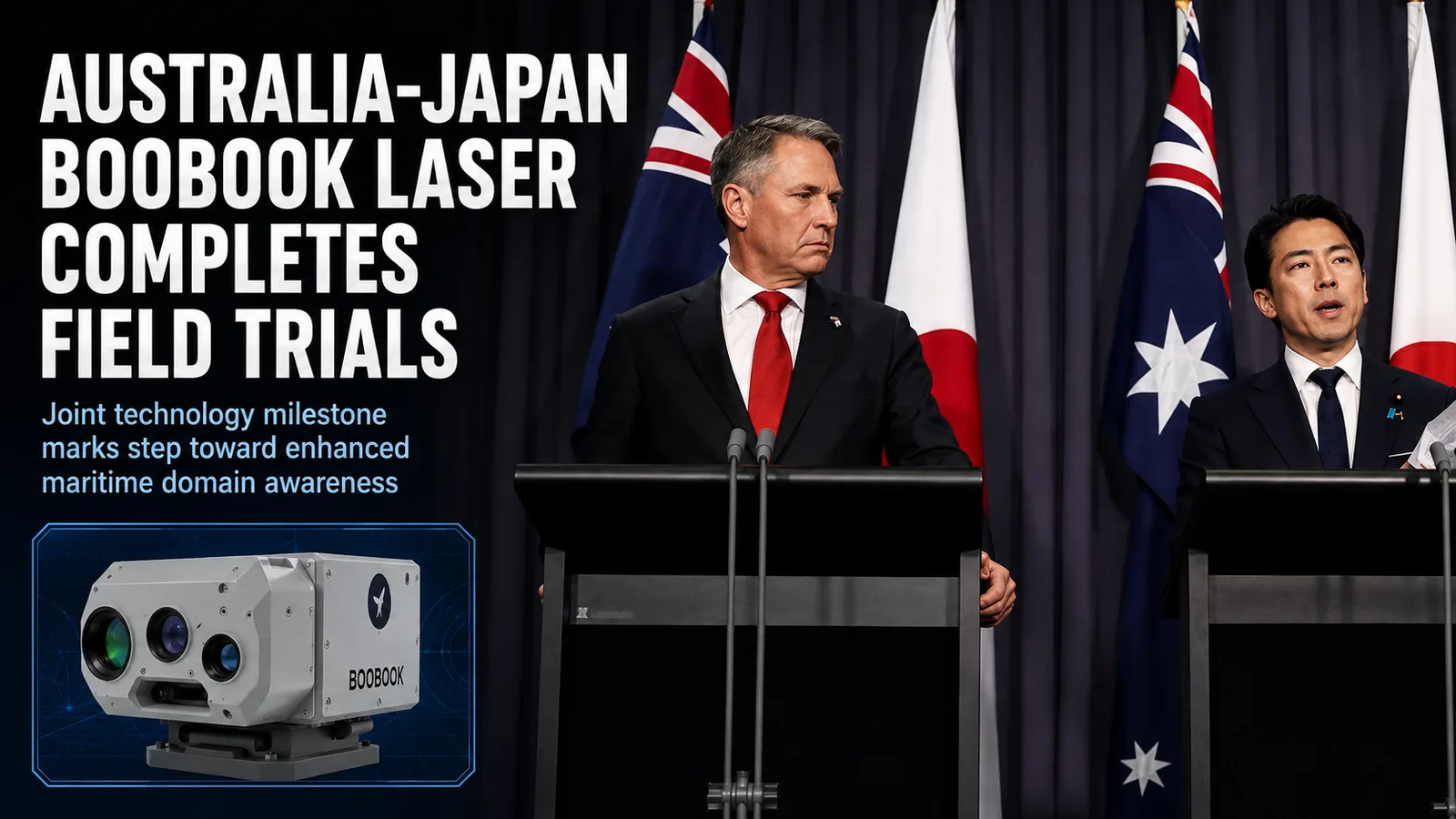 Australia-Japan Boobook Laser Completes Field Trials
