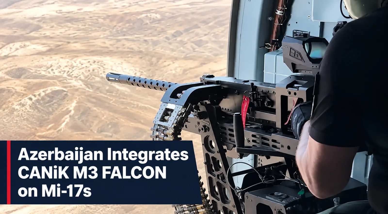 Azerbaijan Integrates CANiK M3 FALCON on Mi-17s