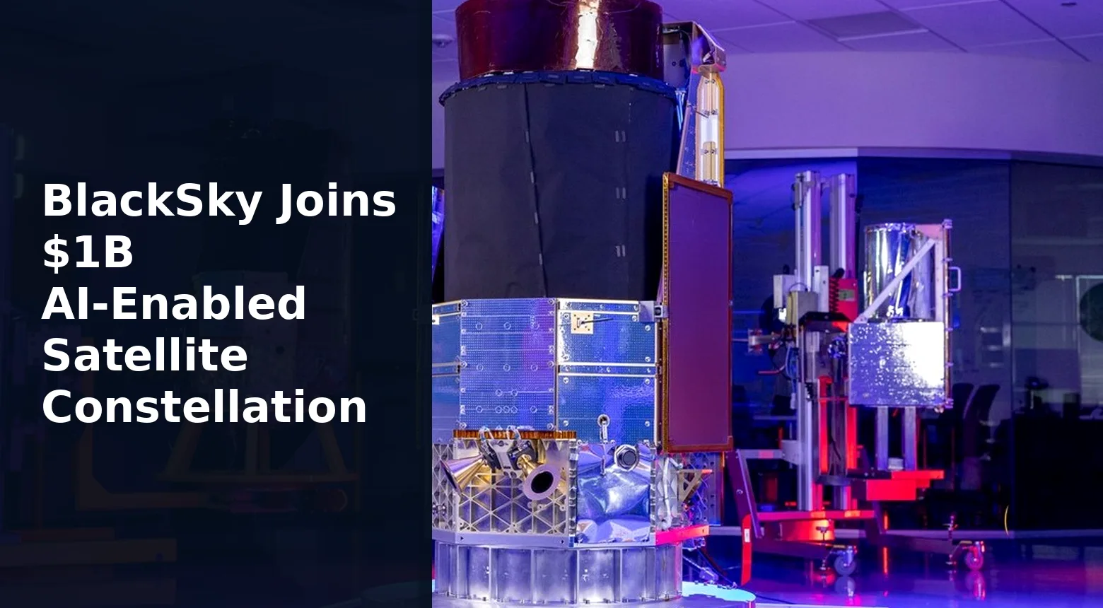 BlackSky Joins $1B AI-Enabled Satellite Constellation