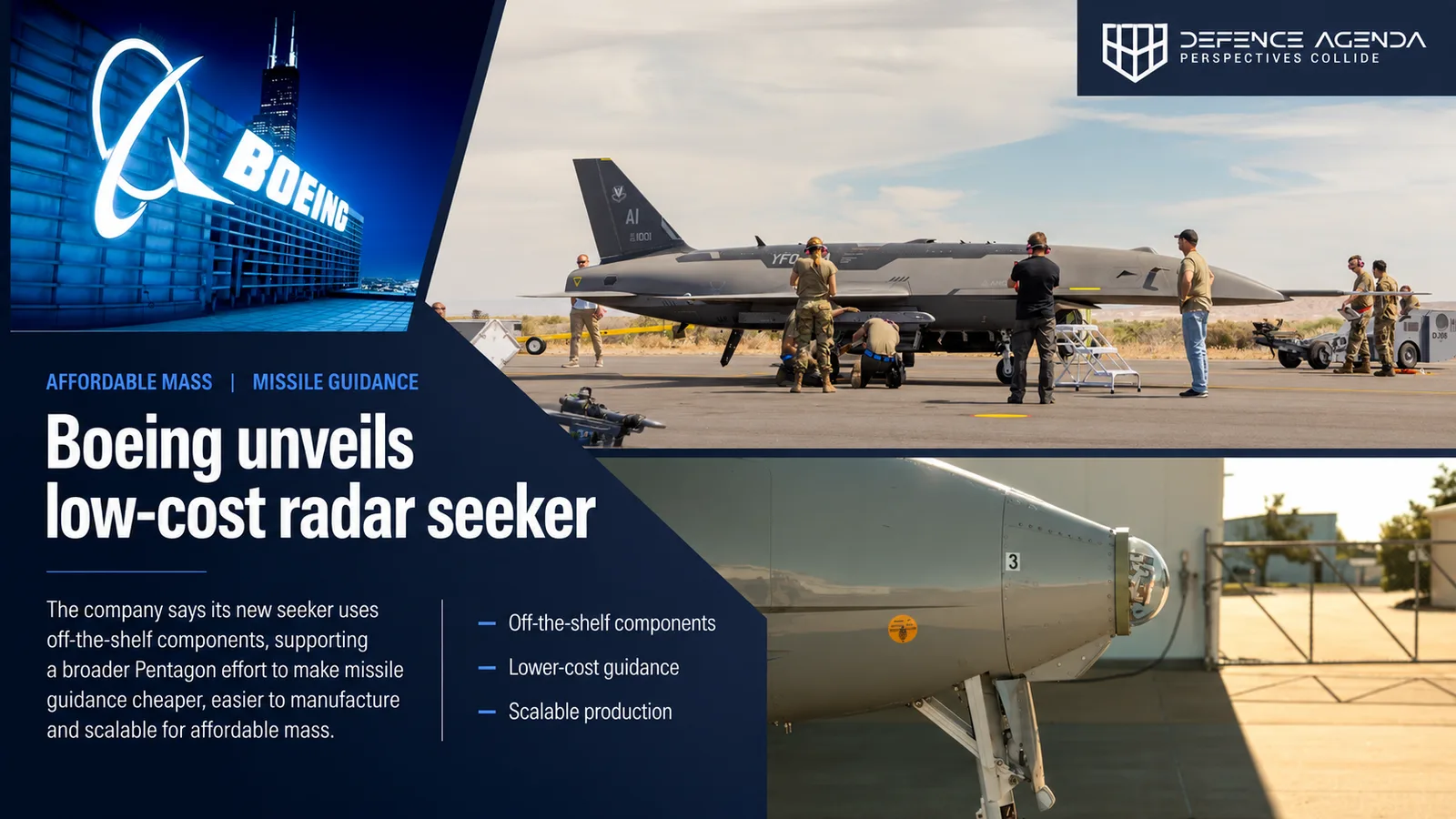 Boeing Low-Cost Radar Seeker Targets Affordable Missiles