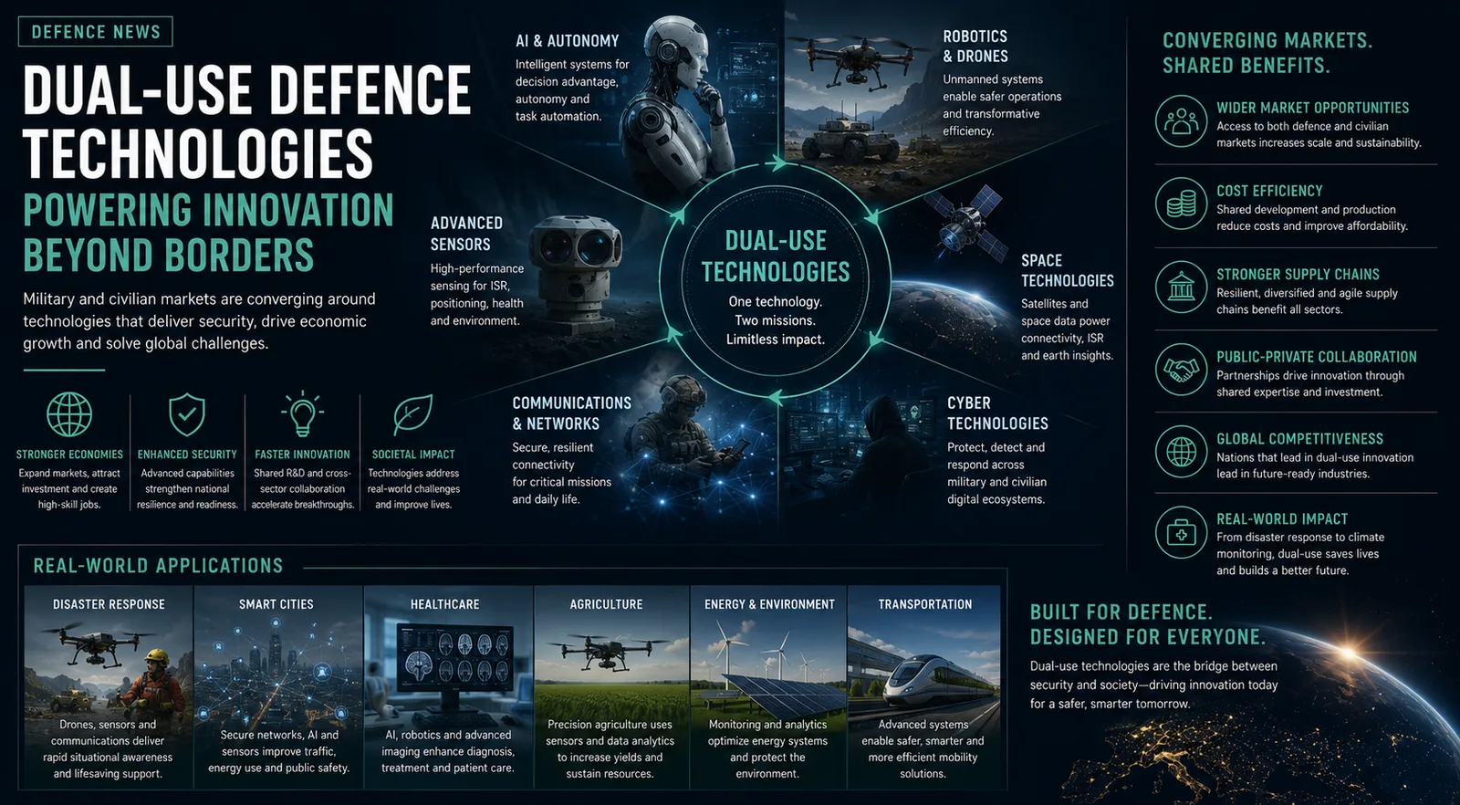 Dual-Use Defence Technologies Reshape Innovation