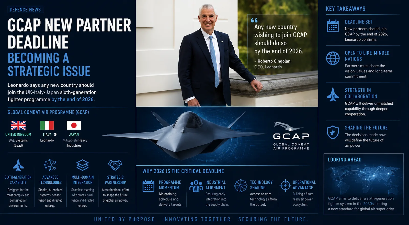 GCAP New Partner Deadline Tests Fighter Programme