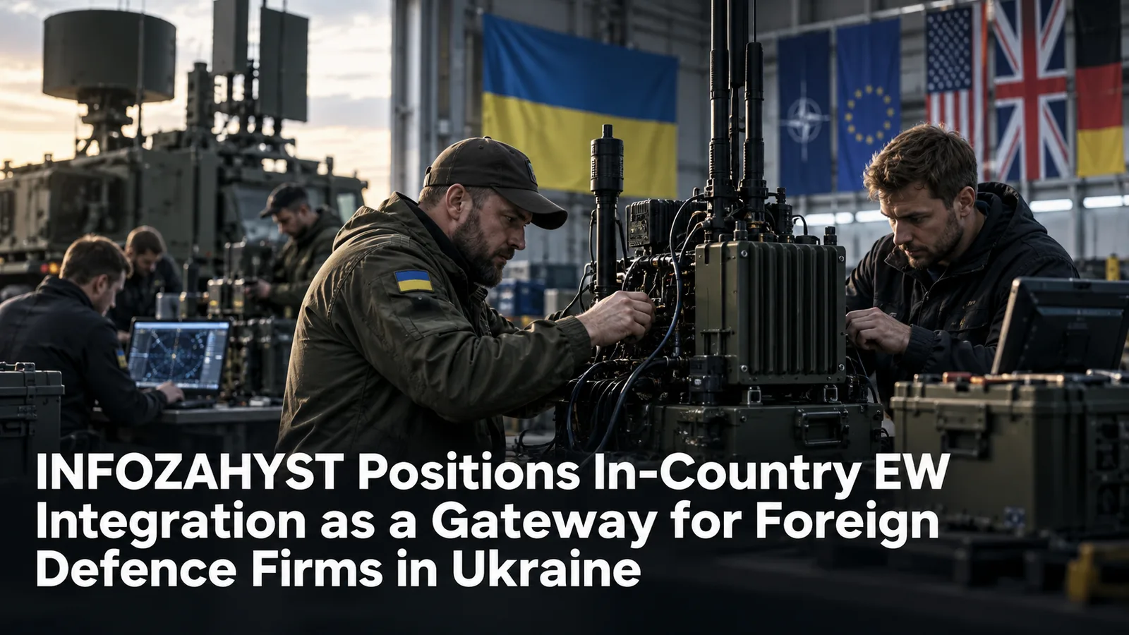 INFOZAHYST Positions In-Country EW Integration as a Gateway for Foreign Defence Firms in Ukraine