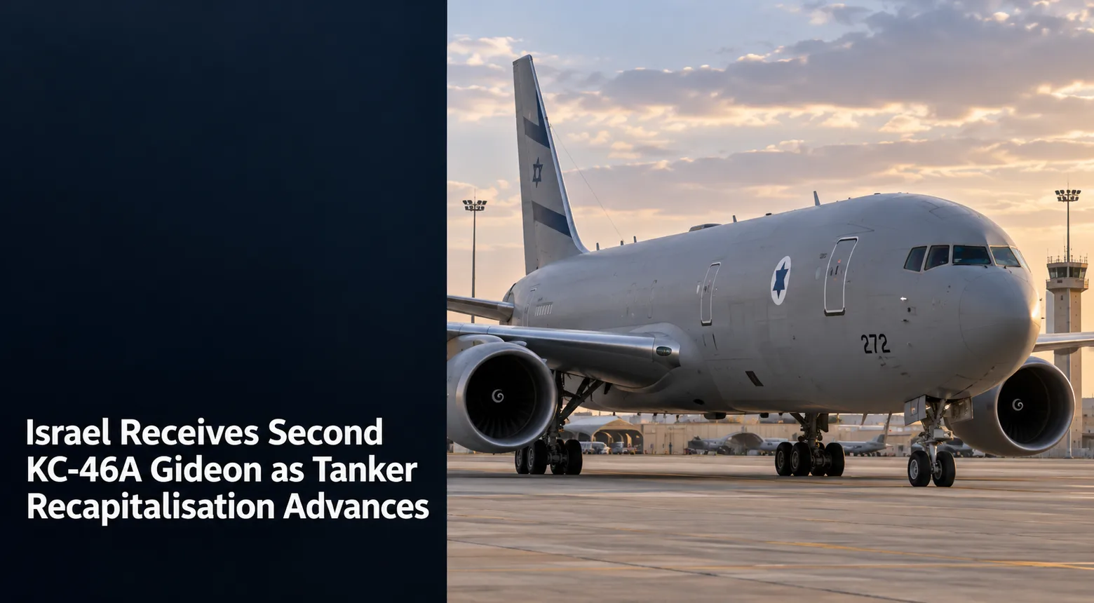 Israel Receives Second KC-46A Gideon as Tanker Recapitalisation Advances