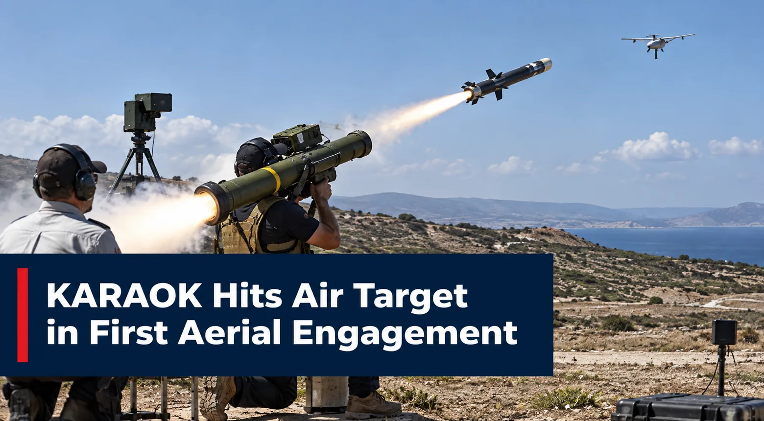 KARAOK Hits Air Target in First Aerial Engagement