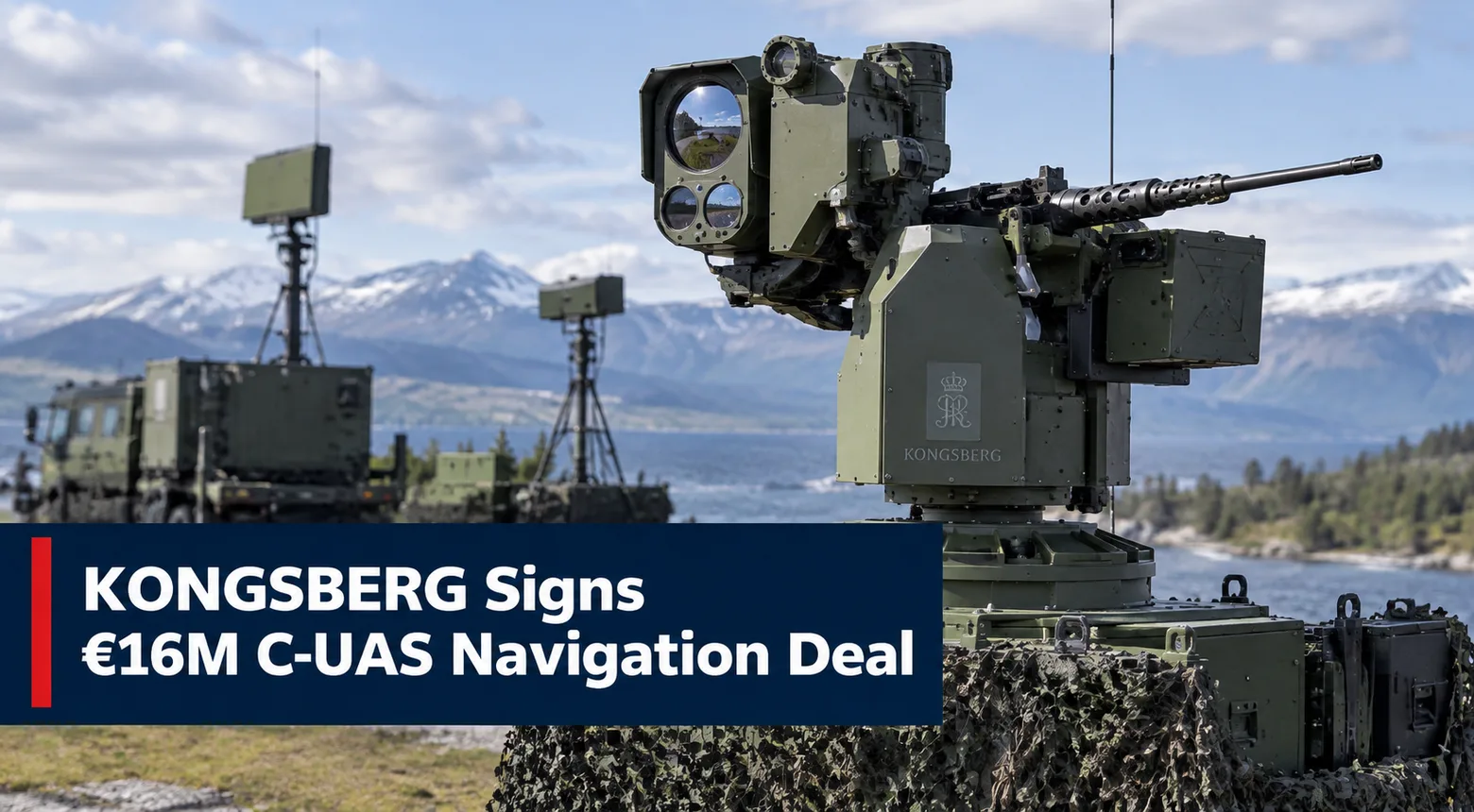 KONGSBERG Signs €16M C-UAS Navigation Deal