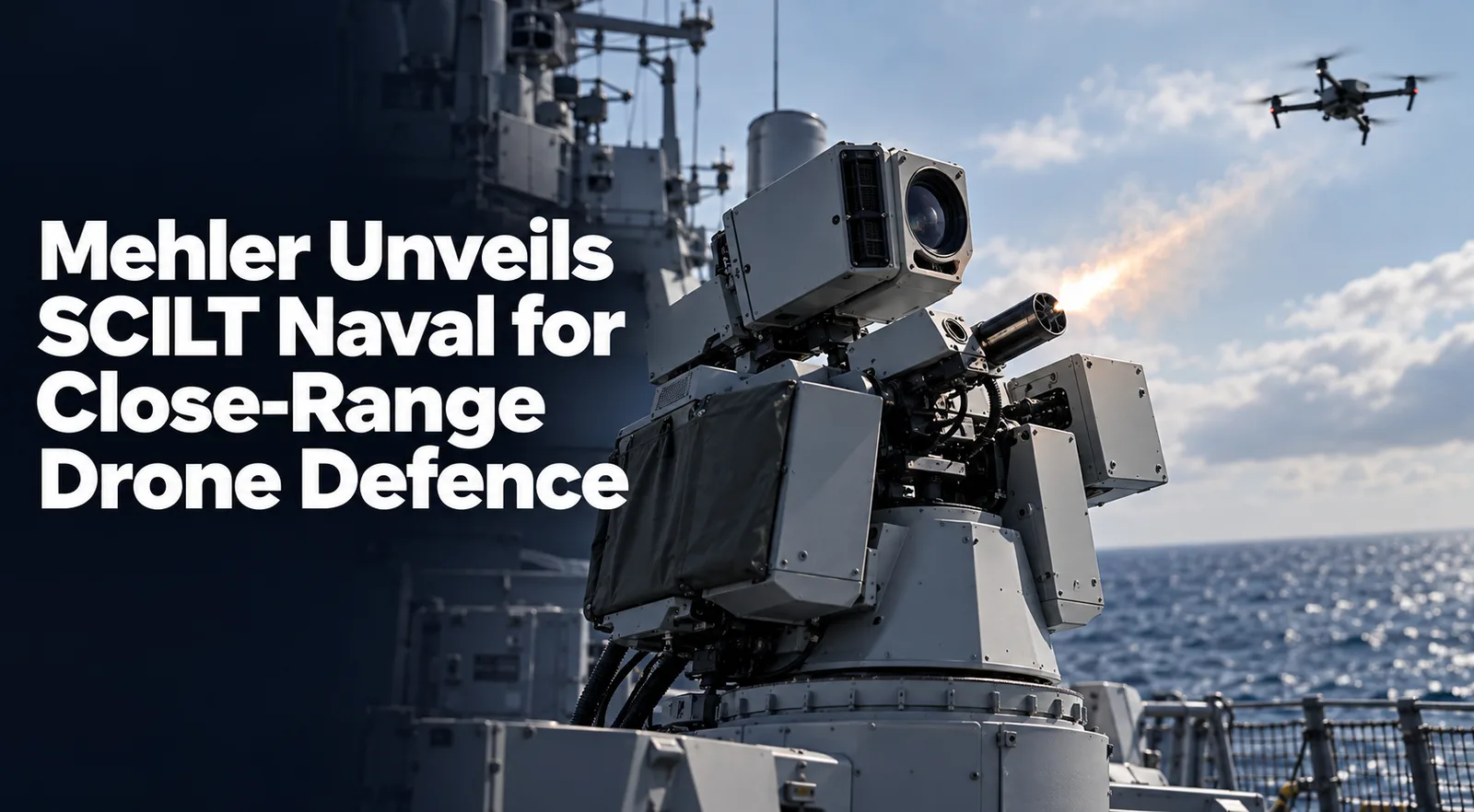Mehler Unveils SCILT Naval for Close-Range Drone Defence
