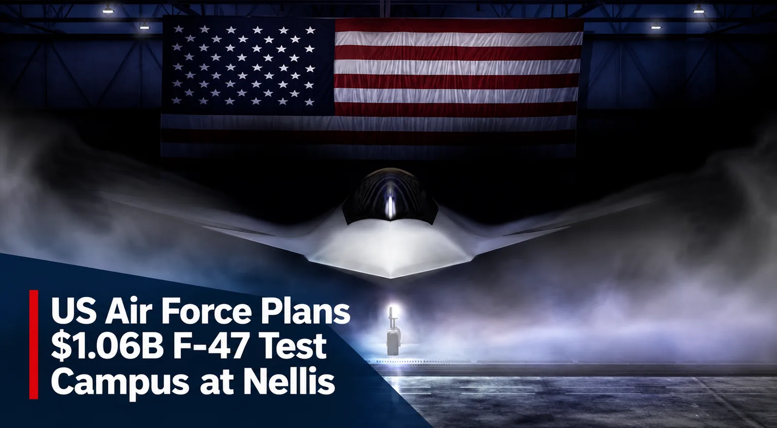 US Air Force Plans $1.06B F-47 Test Campus at Nellis