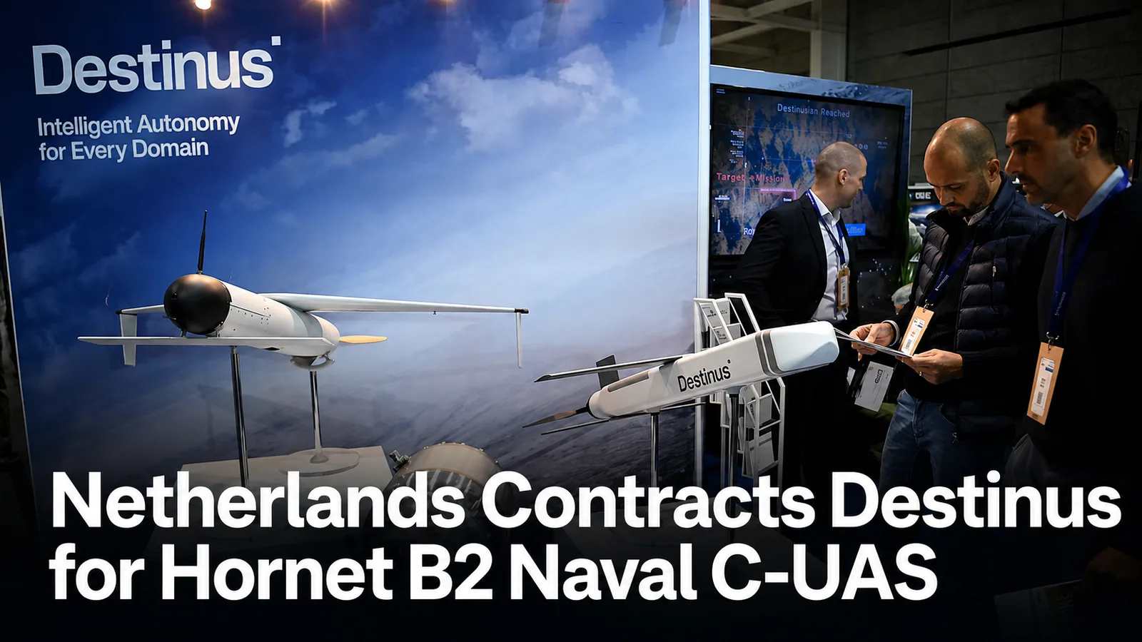 Netherlands Contracts Destinus for Hornet B2 Naval C-UAS