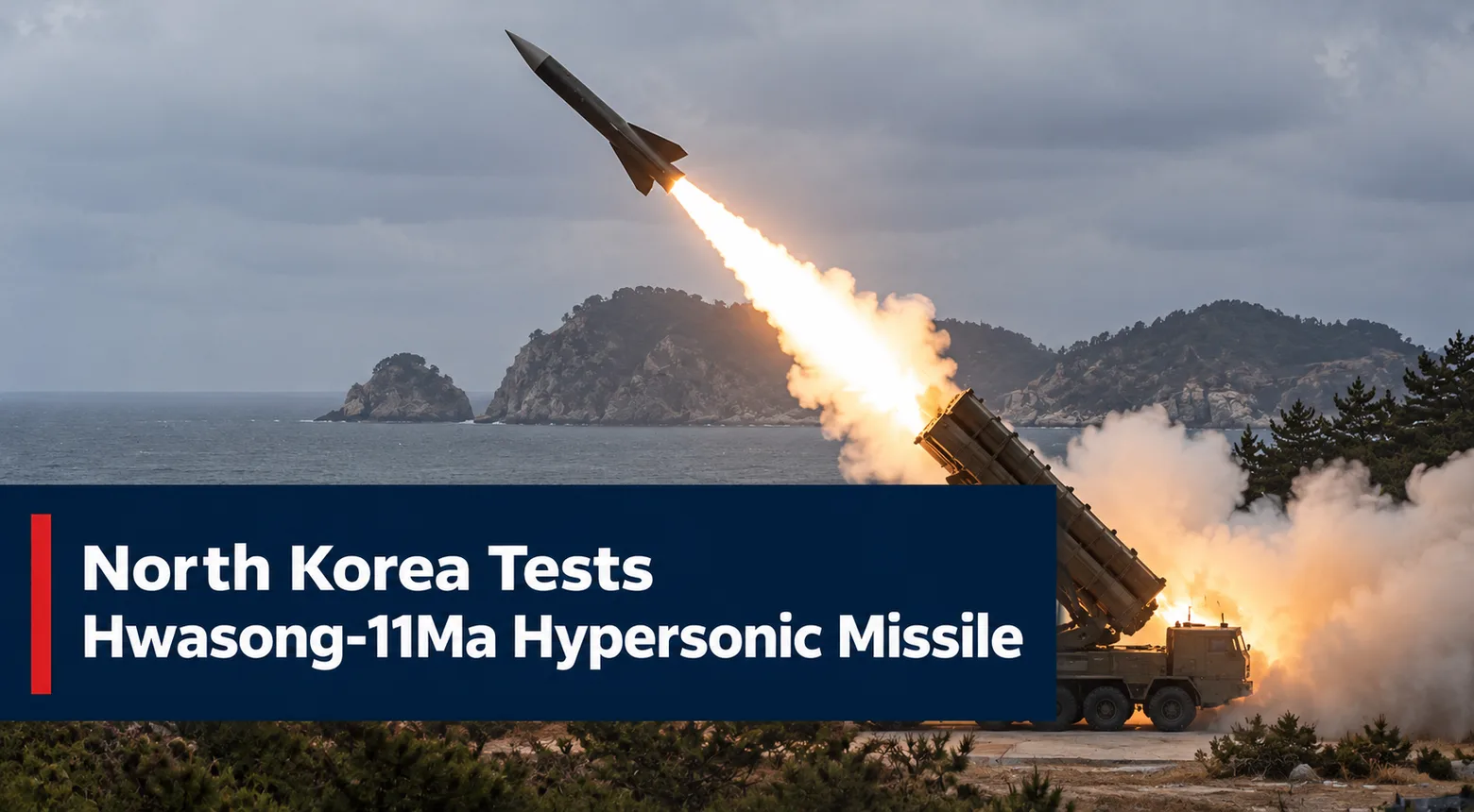 North Korea Tests Hwasong-11Ma Hypersonic Missile