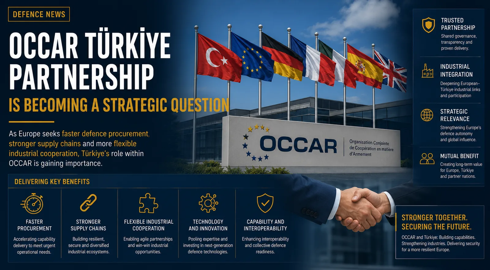 OCCAR Türkiye Partnership Could Strengthen European Defence