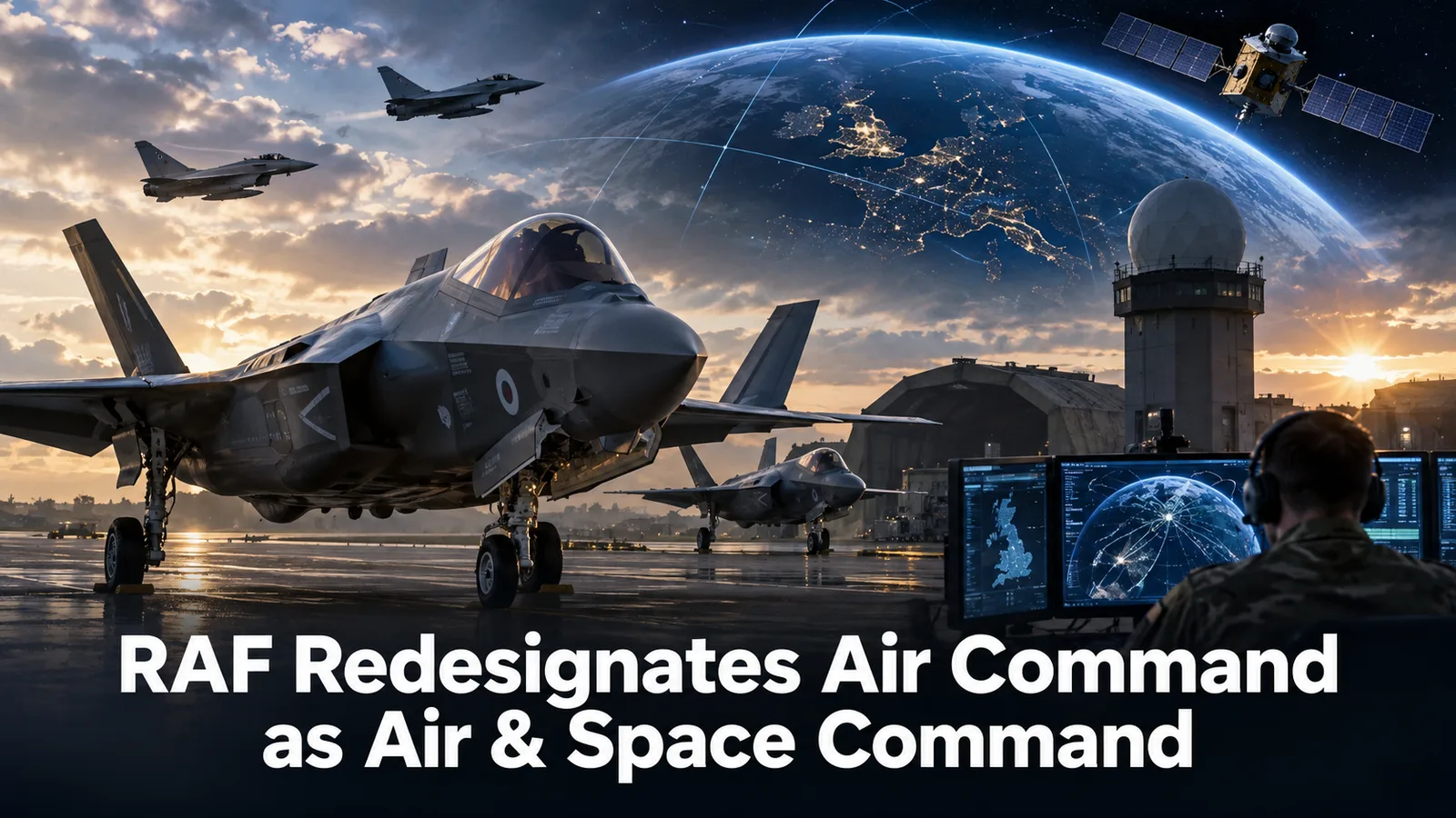 RAF Redesignates Air Command as Air & Space Command