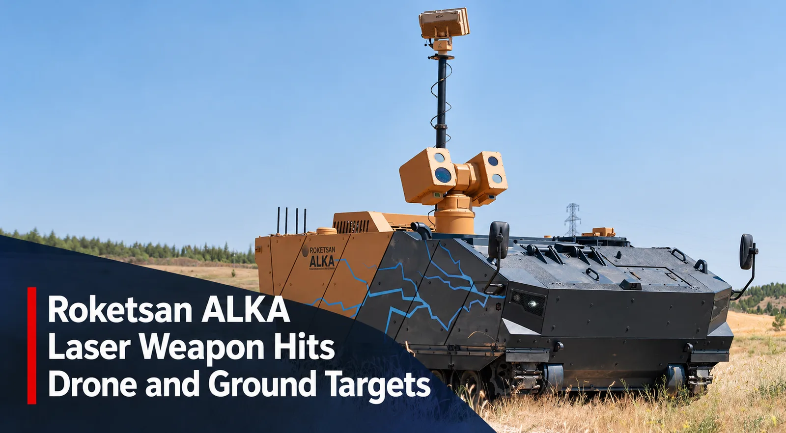 Roketsan ALKA Laser Hits Drone and Ground Targets
