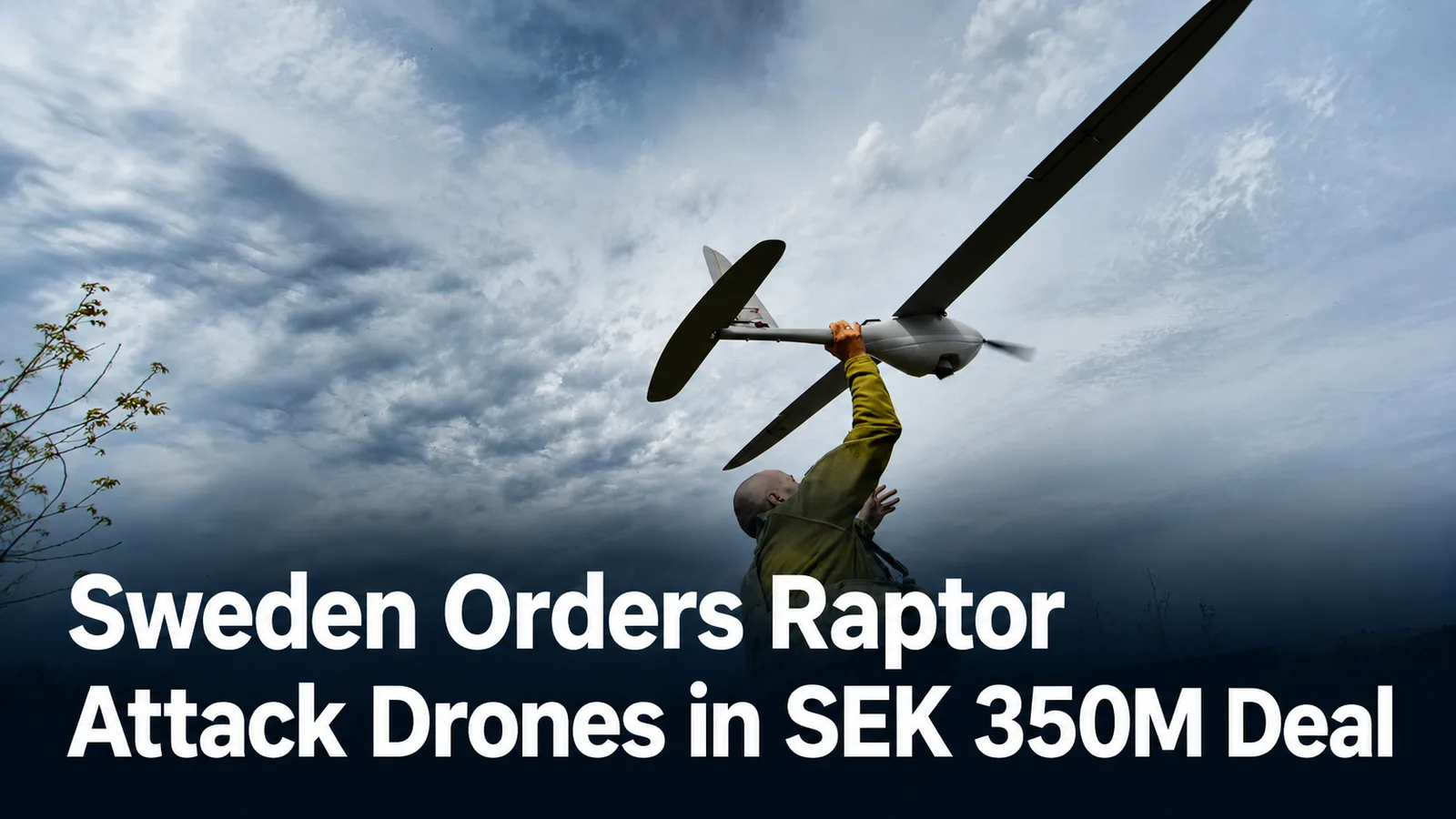 Sweden Orders Raptor Attack Drones in SEK 350M Deal