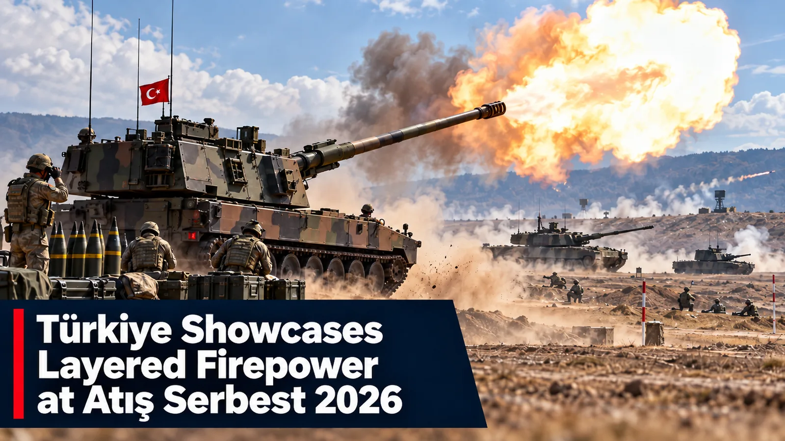 Türkiye Showcases Layered Firepower at Ateş Serbest 2026