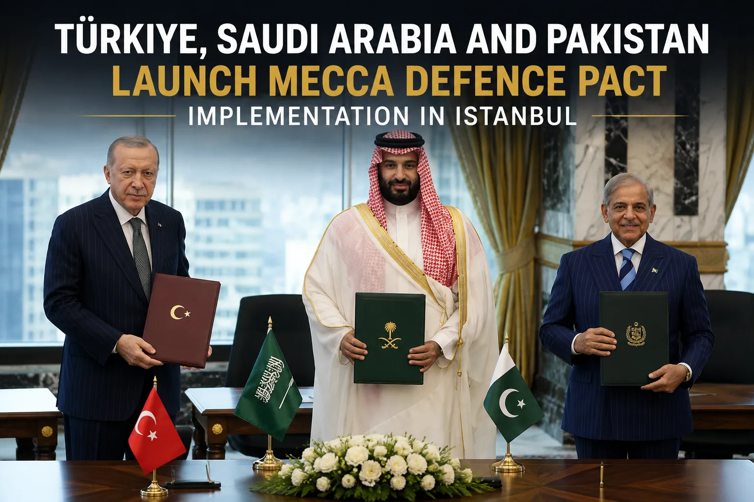 Türkiye, Saudi Arabia and Pakistan Launch Mecca Defence Pact Implementation in Istanbul