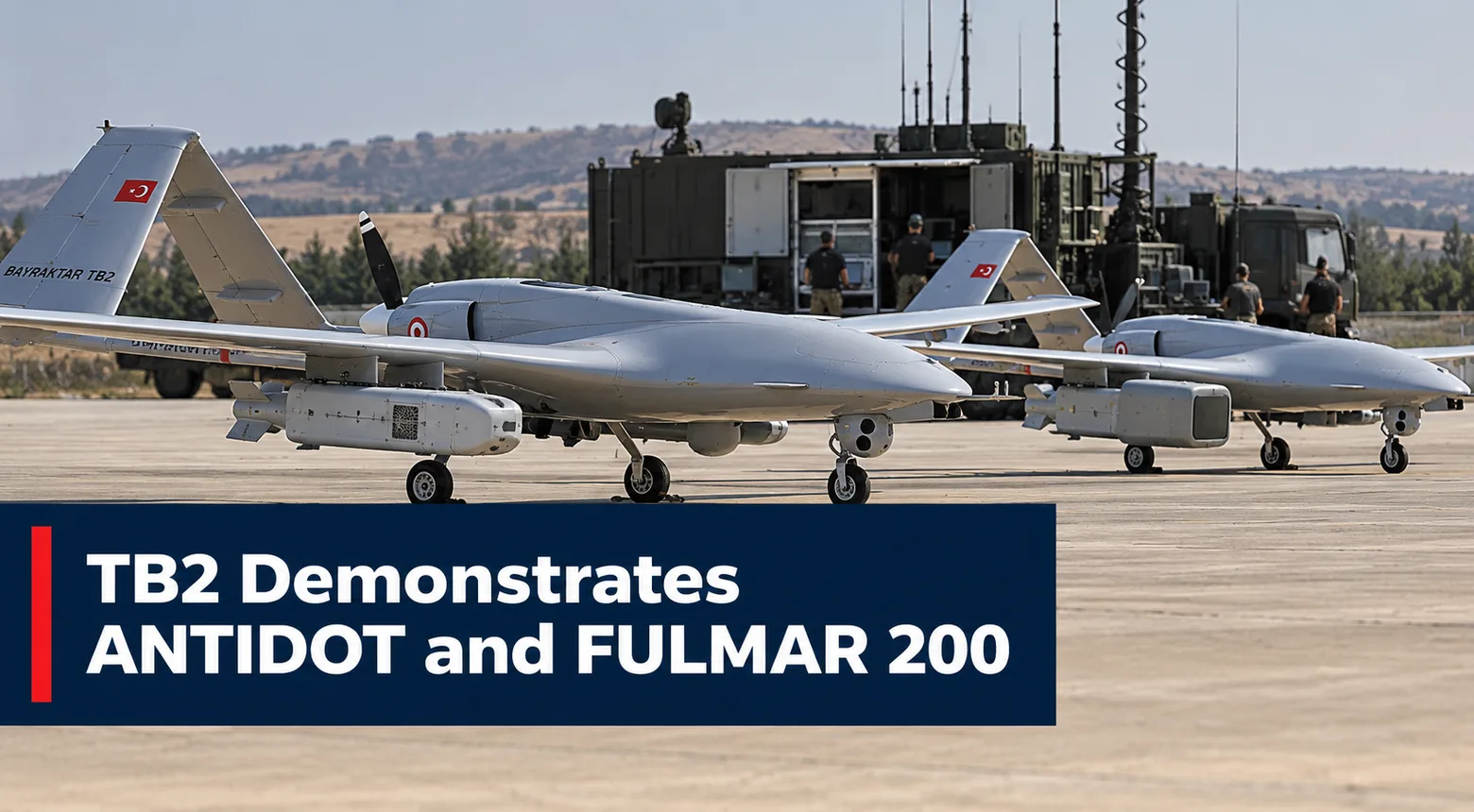 TB2 Demonstrates ANTIDOT and FULMAR 200