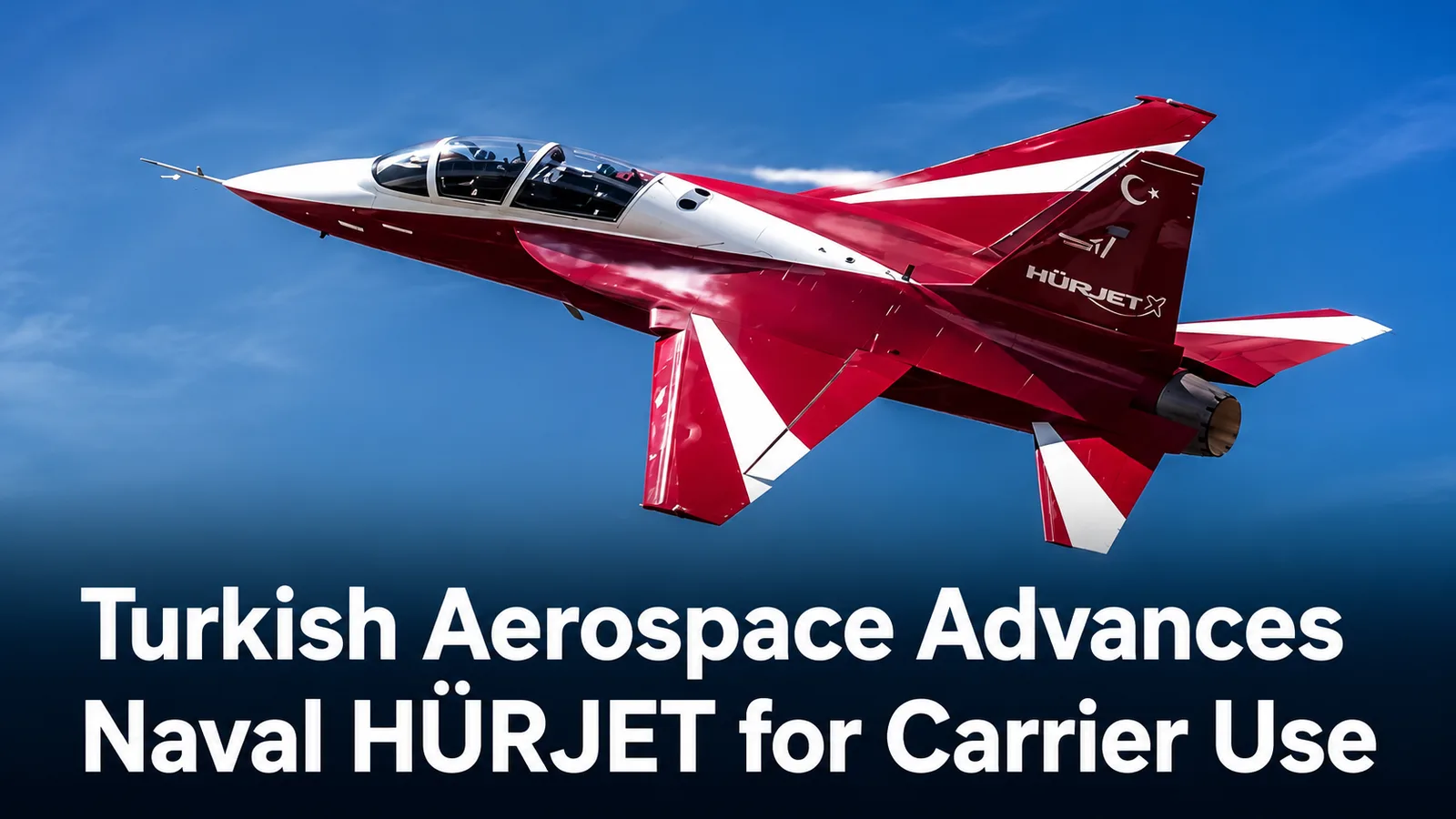Turkish Aerospace Advances Naval HÜRJET for Carrier Use