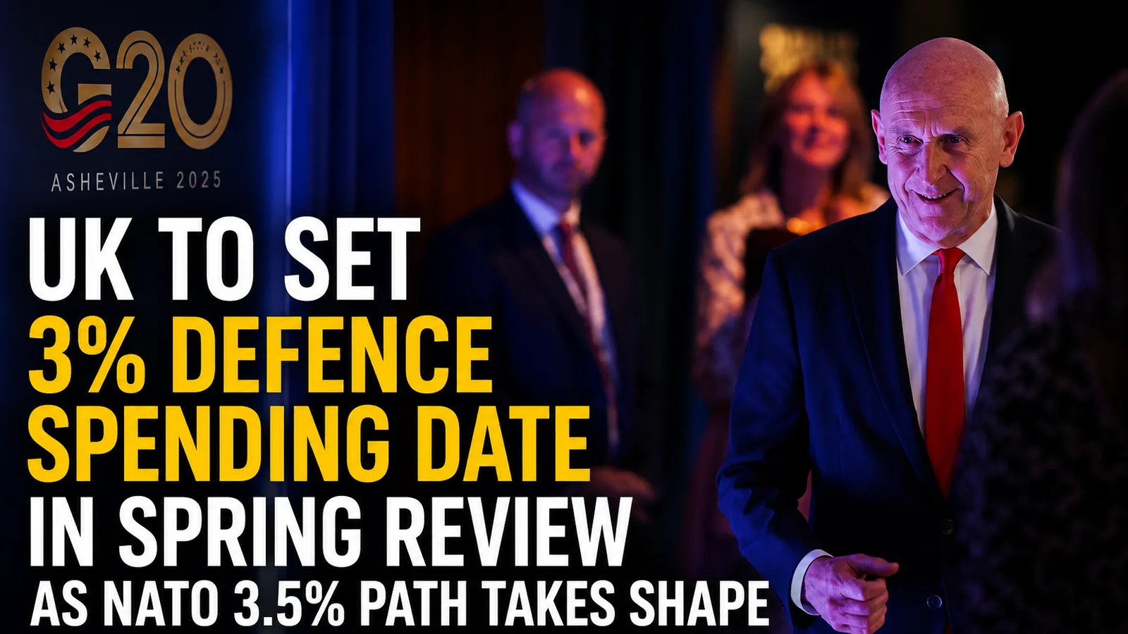 UK to Set 3% Defence Spending Date in Spring Review as NATO 3.5% Path Takes Shape